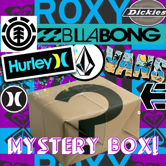 🛹 6+1 BONUS Womens Roxy Clothing Mystery Box / Skater Bag - Picture 1 of 3